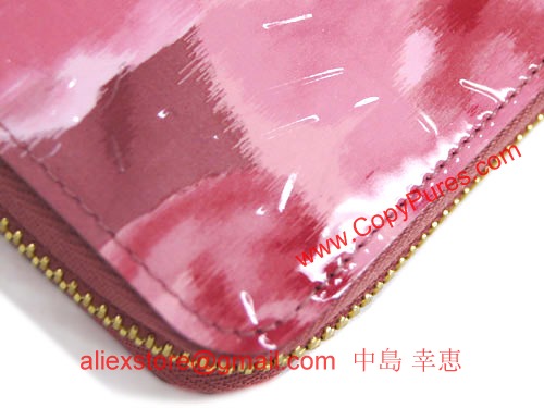 ルイヴィトンコピーM90020ヴィトンヴェルニ2013春夏イカットフラワーLVラウンドジップ長財布ジッピーウォレットローズヴェルール